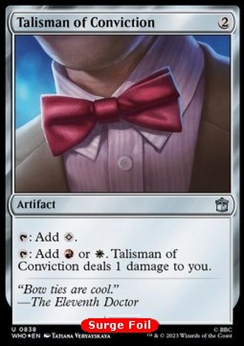 Magic: The Gathering Talisman of Conviction