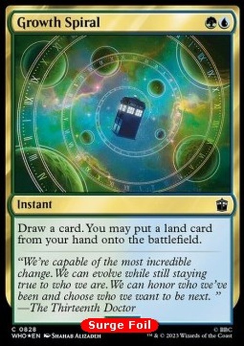 Magic: The Gathering Growth Spiral