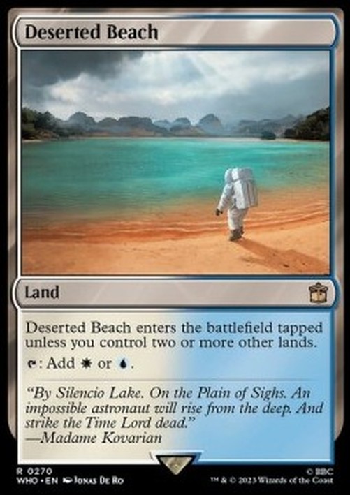 Magic: The Gathering Deserted Beach