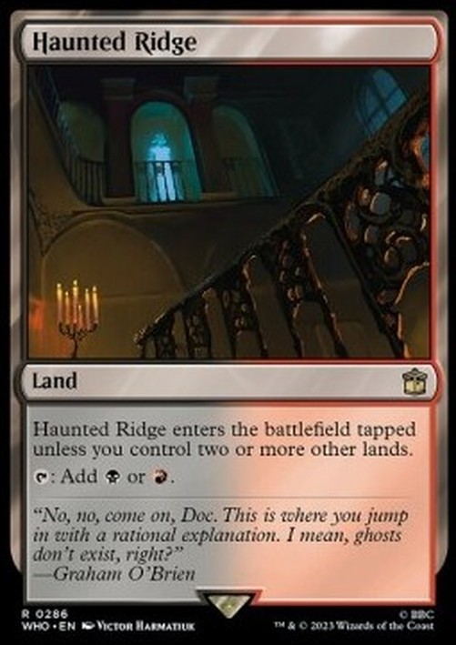 Magic: The Gathering Haunted Ridge