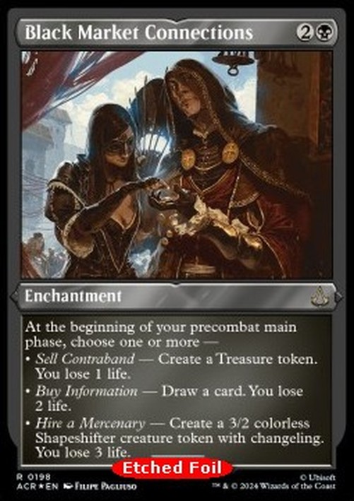 Magic: The Gathering Black Market Connections