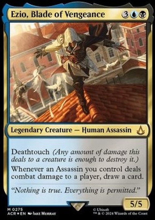 Magic: The Gathering Ezio, Blade of Vengeance