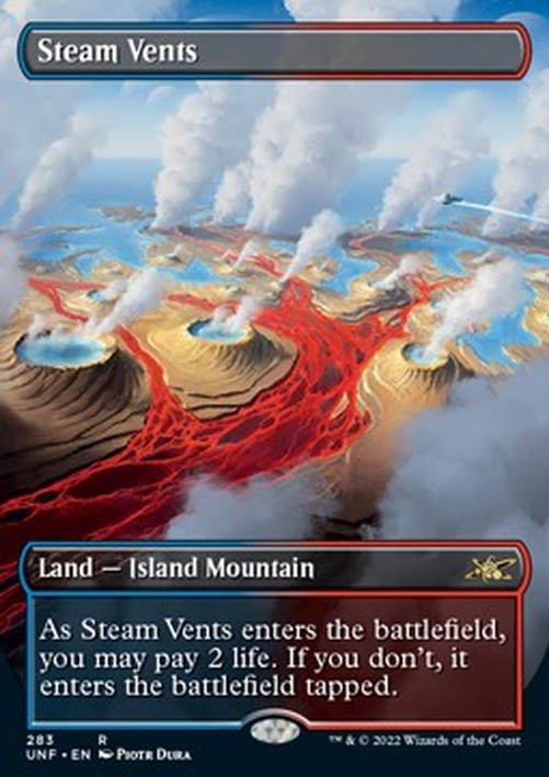 Magic: The Gathering Steam Vents (V.1)