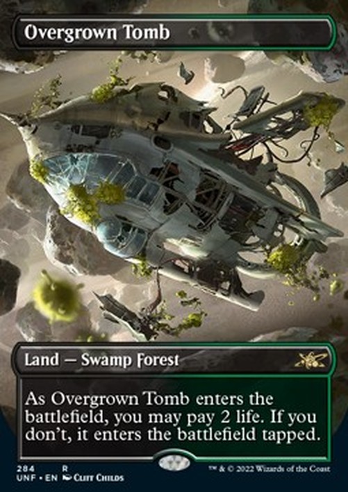 Magic: The Gathering Overgrown Tomb (V.1)