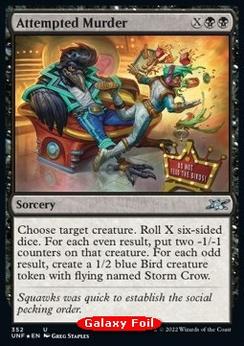 Magic: The Gathering Attempted Murder