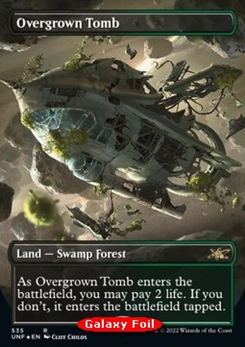 Magic: The Gathering Overgrown Tomb (V.2)