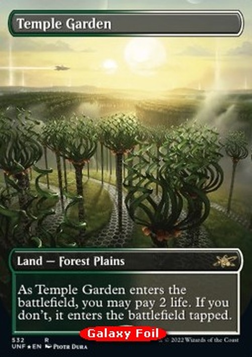 Magic: The Gathering Temple Garden (V.2)