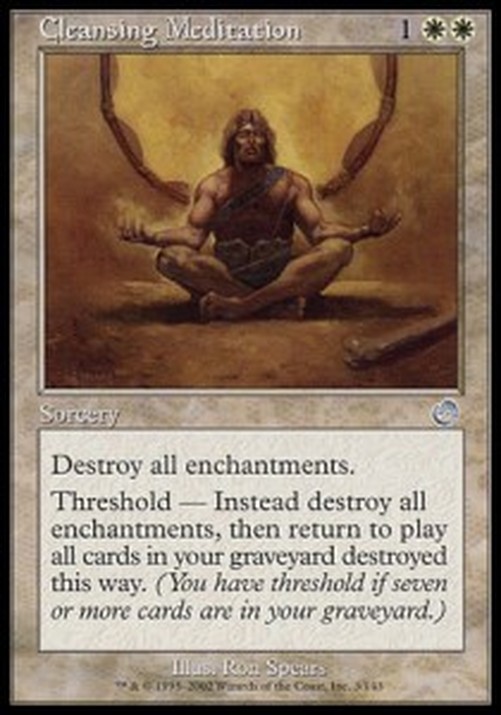 Magic: The Gathering Cleansing Meditation