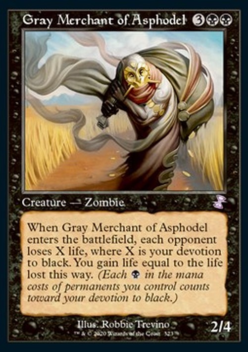 Magic: The Gathering Gray Merchant of Asphodel