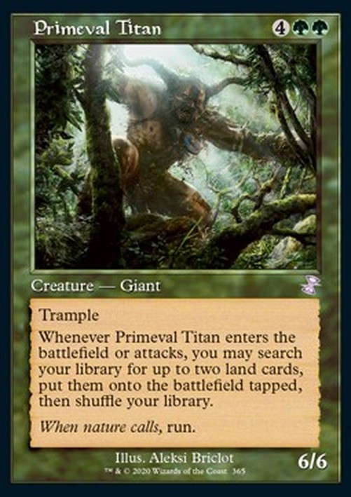 Magic: The Gathering Primeval Titan