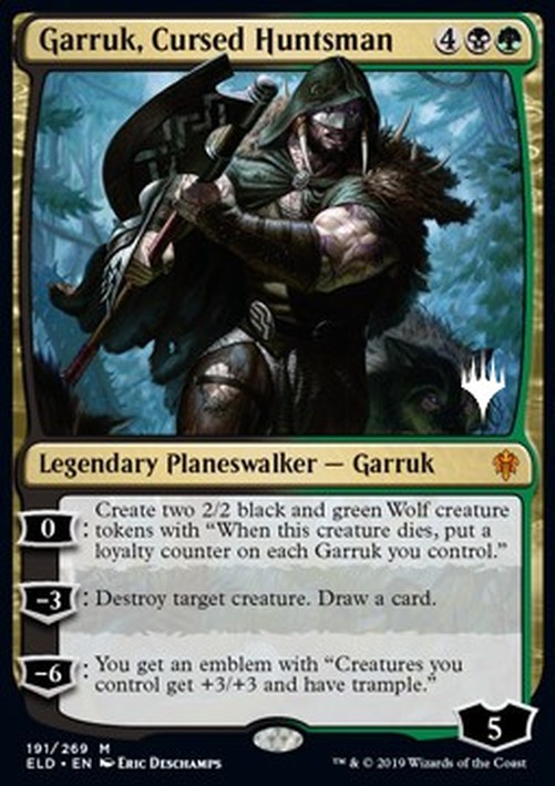 Magic: The Gathering Garruk, Cursed Huntsman (V.2)