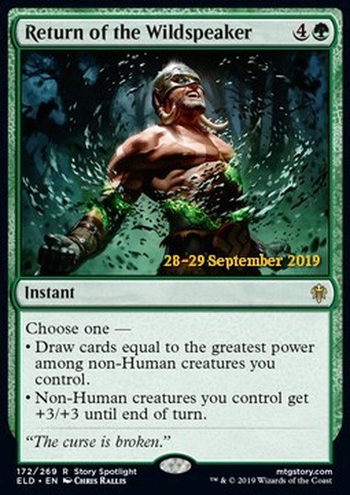 Magic: The Gathering Return of the Wildspeaker (V.1)