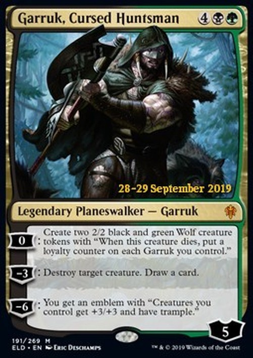 Magic: The Gathering Garruk, Cursed Huntsman (V.1)