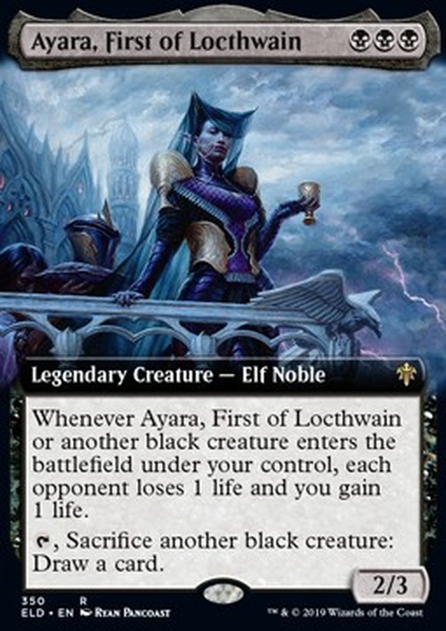 Magic: The Gathering Ayara, First of Locthwain