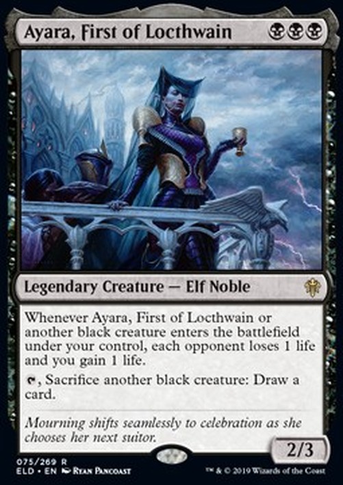 Magic: The Gathering Ayara, First of Locthwain