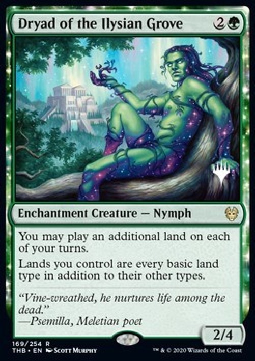 Magic: The Gathering Dryad of the Ilysian Grove (V.1)