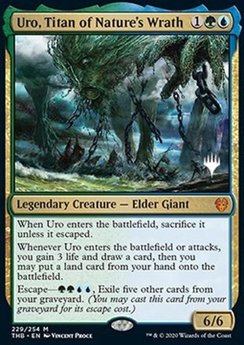 Magic: The Gathering Uro, Titan of Nature's Wrath (V.1)