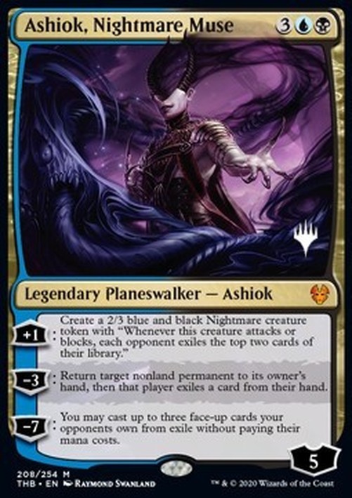 Magic: The Gathering Ashiok, Nightmare Muse (V.1)