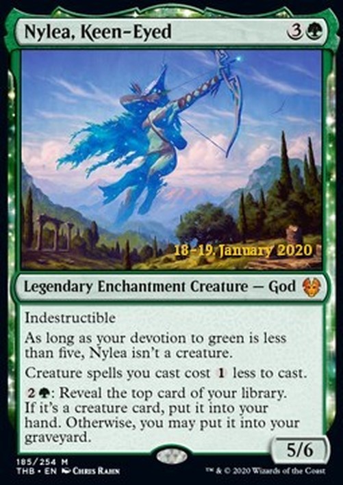 Magic: The Gathering Nylea, Keen-Eyed (V.2)