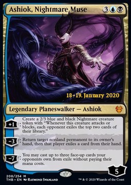 Magic: The Gathering Ashiok, Nightmare Muse (V.2)