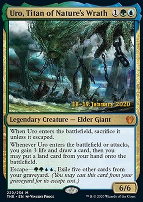 Magic: The Gathering Uro, Titan of Nature's Wrath (V.2)