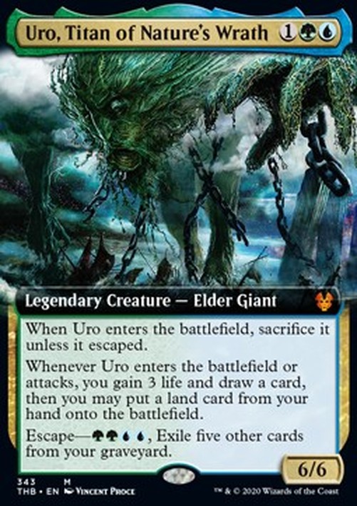 Magic: The Gathering Uro, Titan of Nature's Wrath