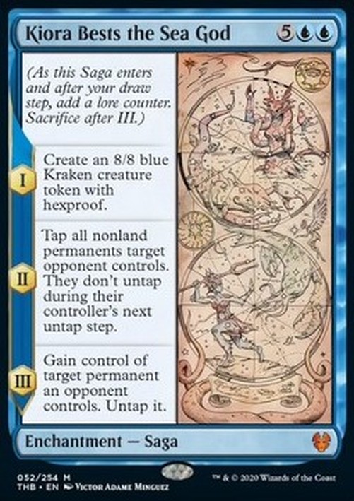 Magic: The Gathering Kiora Bests the Sea God