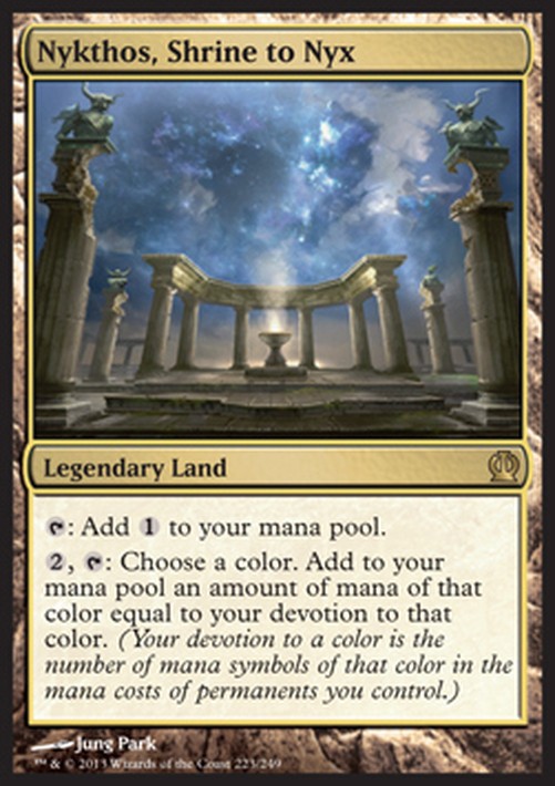 Magic: The Gathering Nykthos, Shrine to Nyx