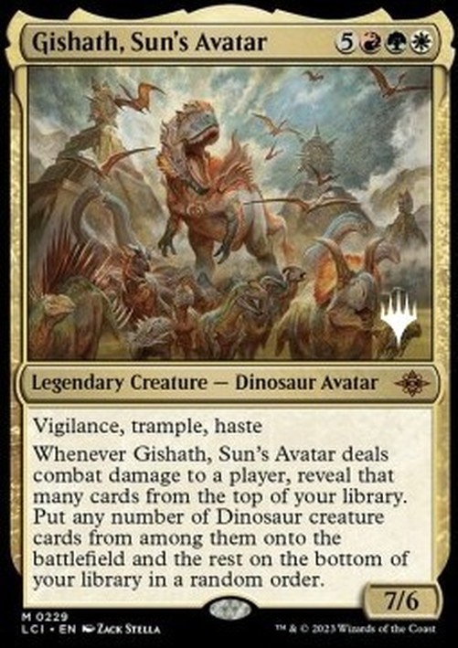 Magic: The Gathering Gishath, Sun's Avatar (V.2)