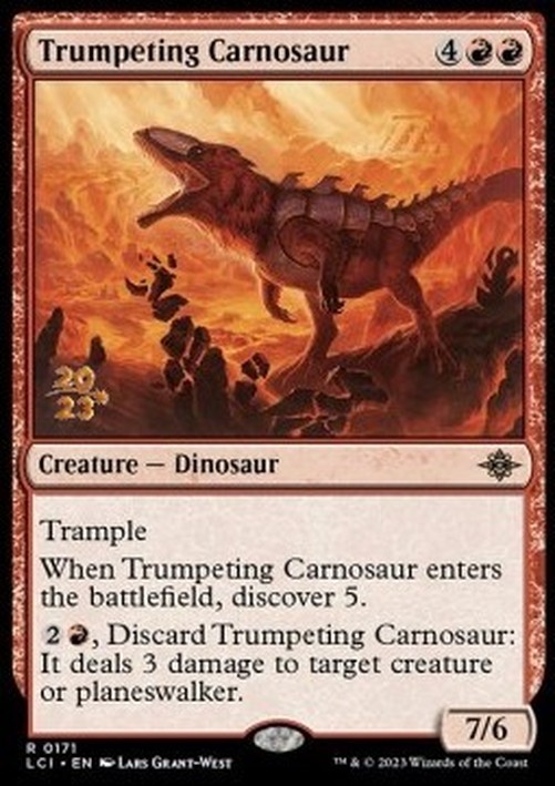 Magic: The Gathering Trumpeting Carnosaur (V.1)