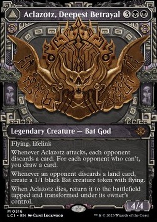 Magic: The Gathering Aclazotz, Deepest Betrayal // Temple of the Dead