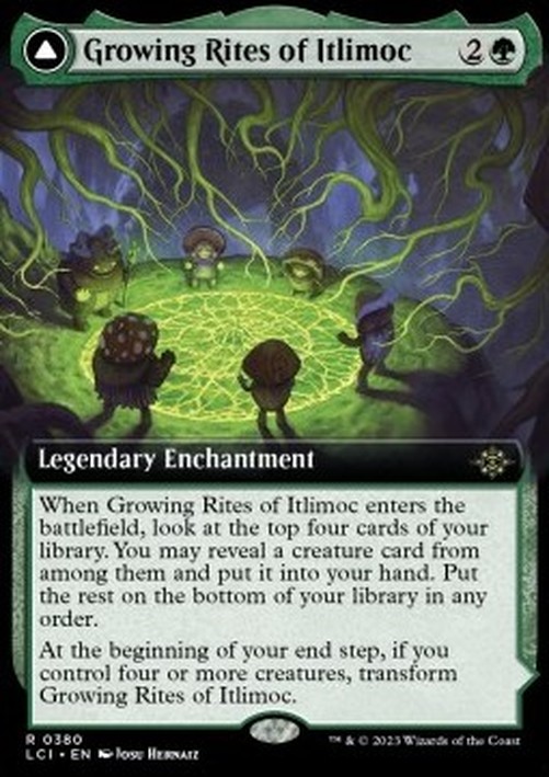 Magic: The Gathering Growing Rites of Itlimoc // Itlimoc, Cradle of the Sun