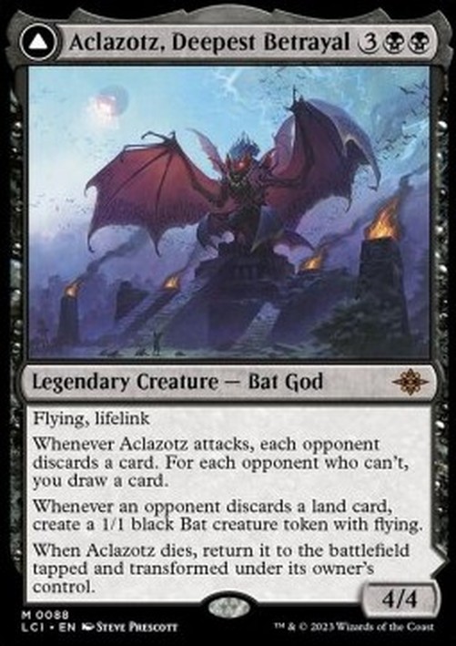 Magic: The Gathering Aclazotz, Deepest Betrayal // Temple of the Dead