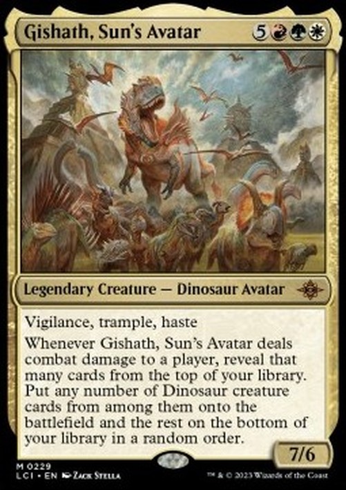 Magic: The Gathering Gishath, Sun's Avatar