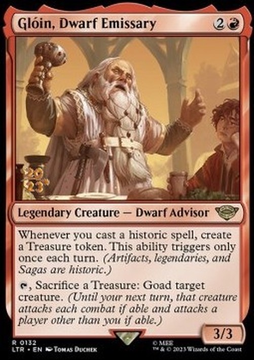 Magic: The Gathering Glóin, Dwarf Emissary