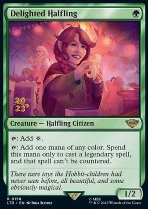 Magic: The Gathering Delighted Halfling (V.1)