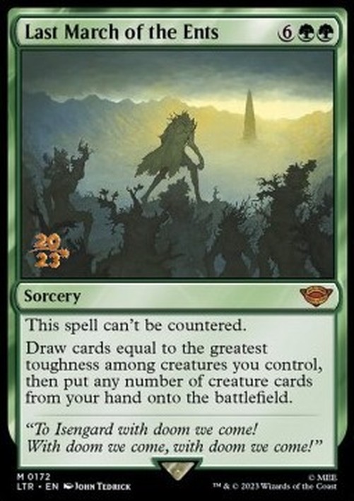 Magic: The Gathering Last March of the Ents