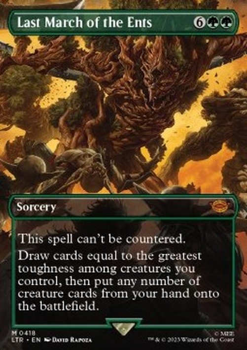 Magic: The Gathering Last March of the Ents