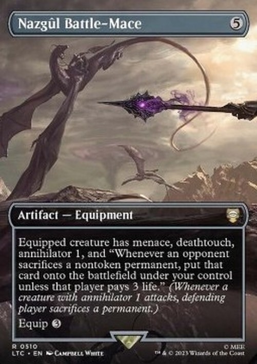 Magic: The Gathering Nazgûl Battle-Mace (V.1)