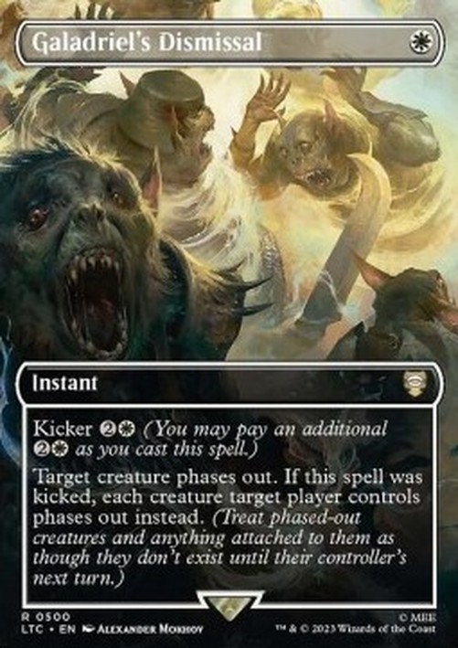 Magic: The Gathering Galadriel's Dismissal (V.1)