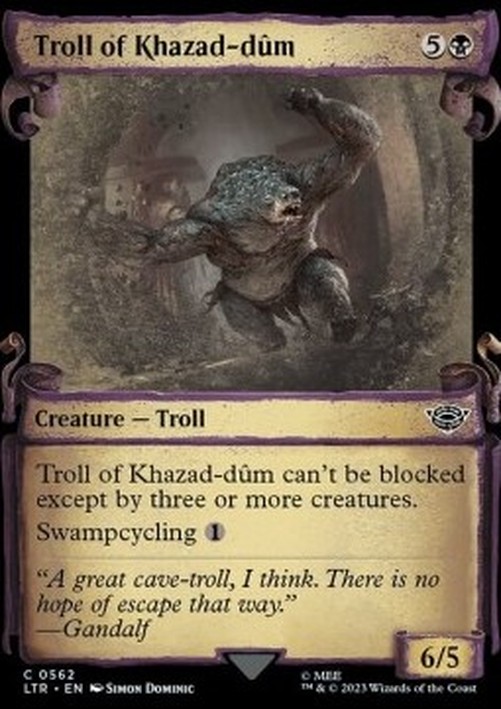 Magic: The Gathering Troll of Khazad-dûm (V.1)