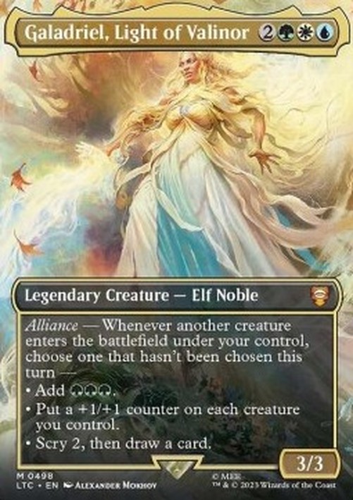 Magic: The Gathering Galadriel, Light of Valinor (V.1)