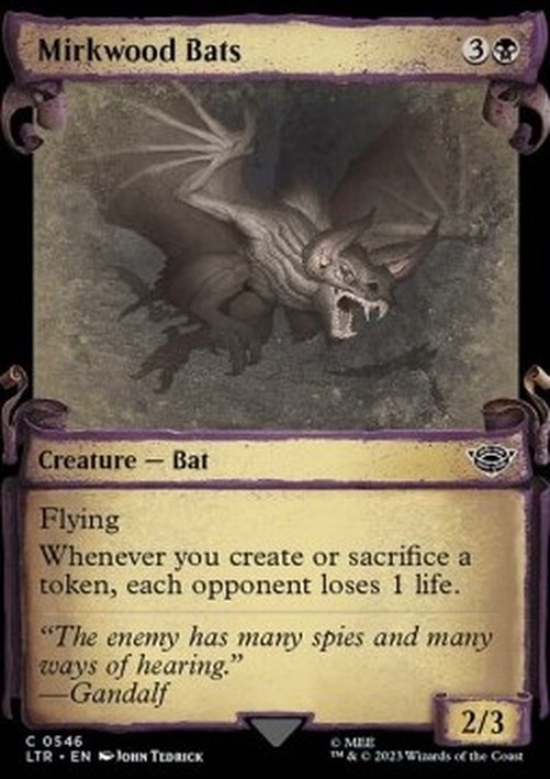 Magic: The Gathering Mirkwood Bats (V.1)