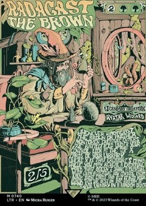 Magic: The Gathering Radagast the Brown (V.3)