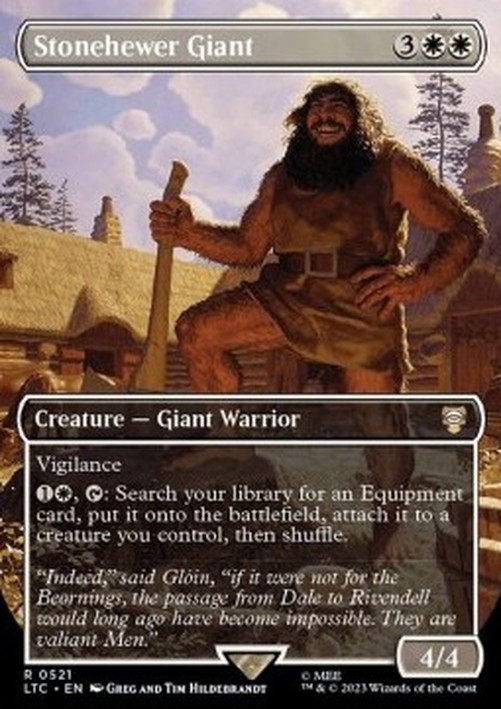 Magic: The Gathering Stonehewer Giant (V.1)