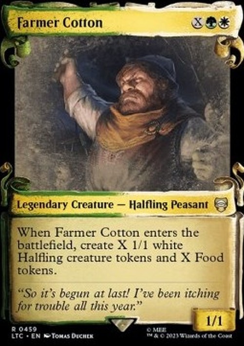 Magic: The Gathering Farmer Cotton (V.1)