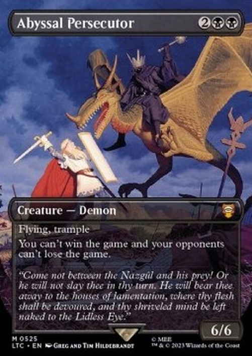 Magic: The Gathering Abyssal Persecutor (V.1)