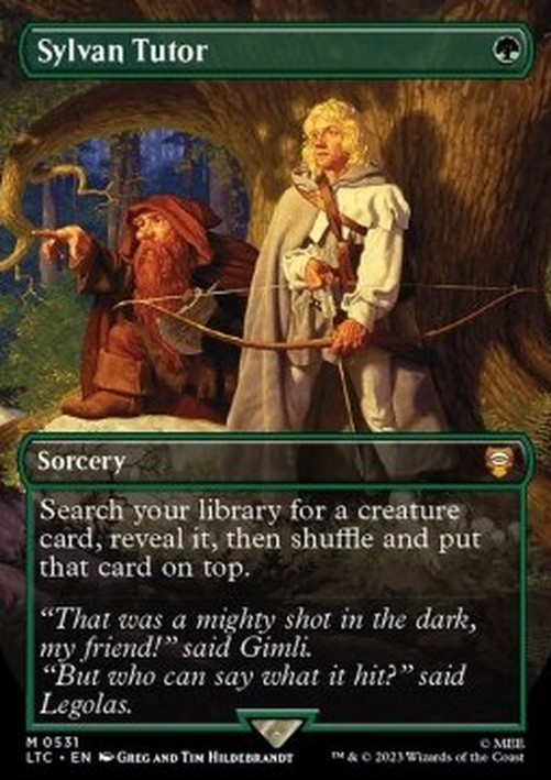 Magic: The Gathering Sylvan Tutor (V.1)