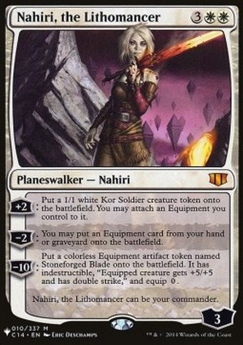 Magic: The Gathering Nahiri, the Lithomancer