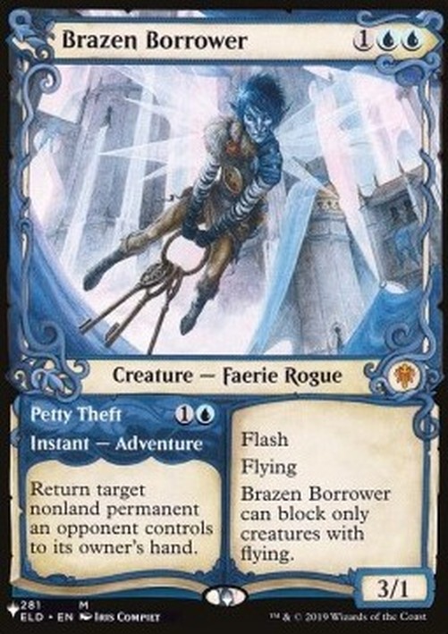 Magic: The Gathering Brazen Borrower // Petty Theft